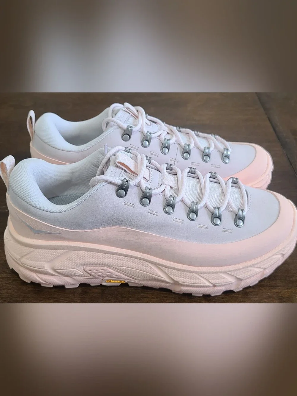 Hoka One One U Tor Summit Rose Pink Tangerine Unisex Shoes